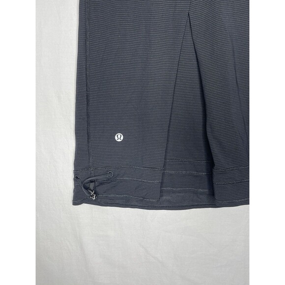 Lululemon Black Athletic Drawstring Hem Tank Top Size 0 - Picture 6 of 8